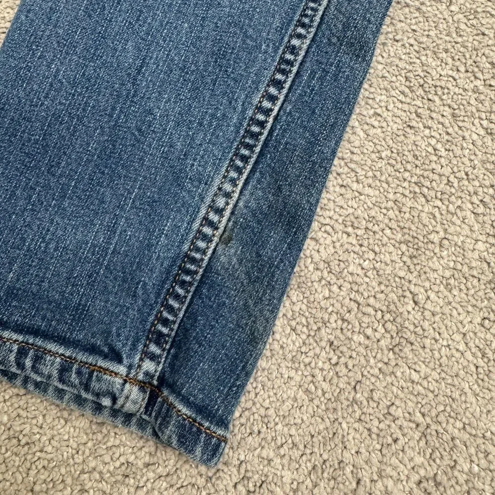 The Normal Brand Slim Straight Denim Jeans Men 32 Blue Medium Wash Cotton Casual